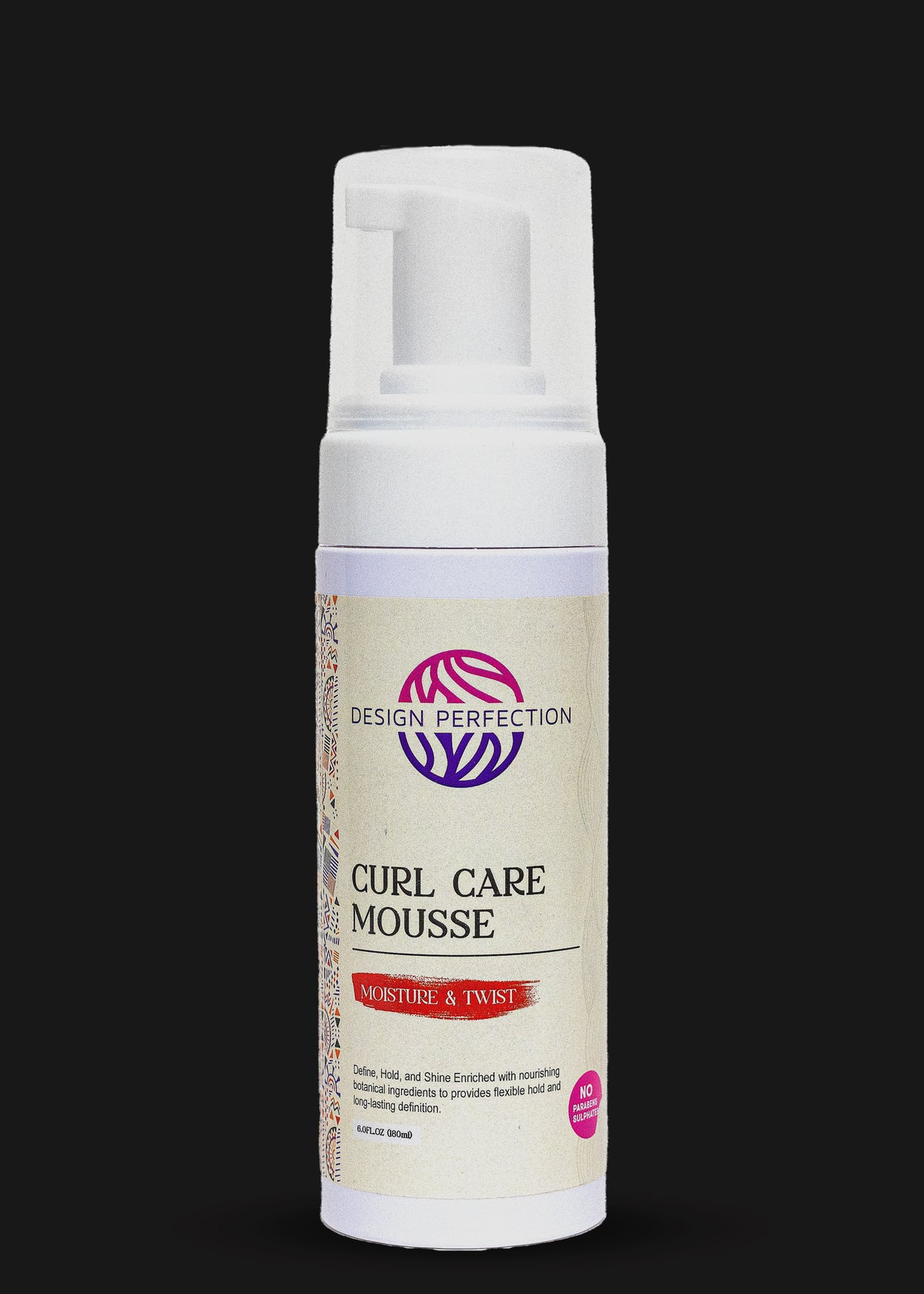 Curl Care Mousse | Styling & Foaming Mousse for Twists, Coils & Natural African Hair