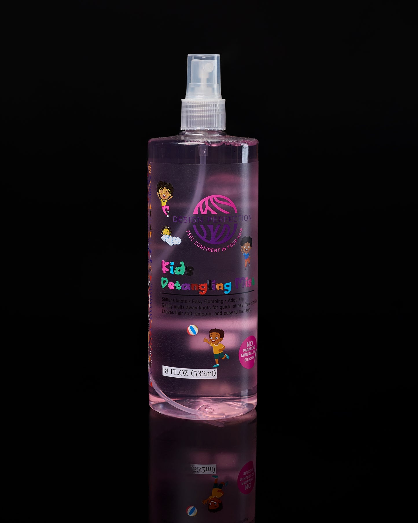 Kids Detangling Mist | Lightweight Leave-on Detangler for Babies, Children & Natural African Hair