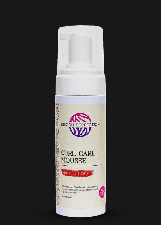 Curl Care Mousse | Styling & Foaming Mousse for Twists, Coils & Natural African Hair